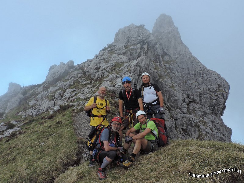80 Ferrata MAURIZIO Anticima est Monte Alben.JPG -           